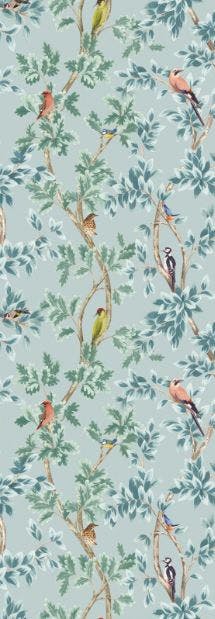 Osborne & Little Wallpaper-Mansfield Park Collection-Netherfield-Blue(W7450-03 0